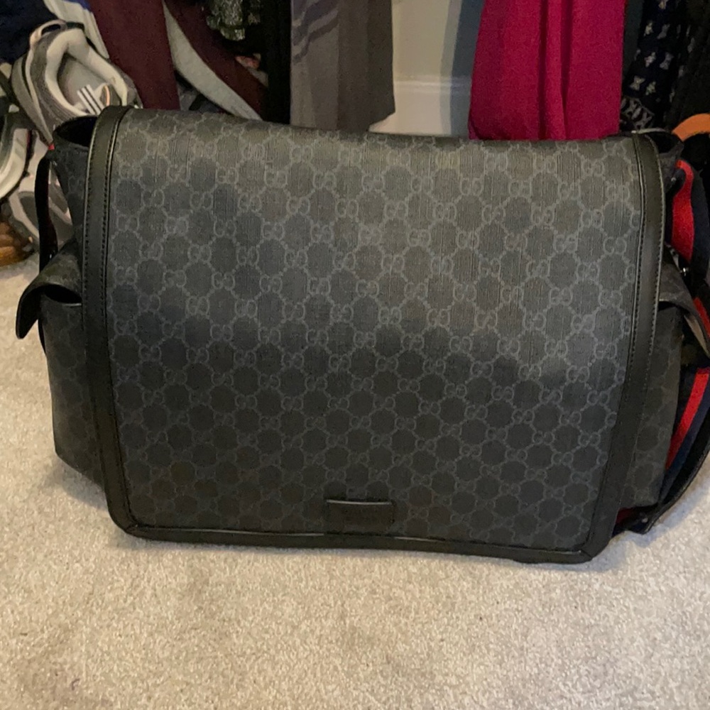 Gucci Supreme Diaper Bag